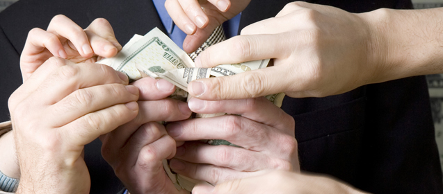 people-grabbing-money-from-businessman-mid-section-close-up-2